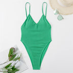 Deep One-piece Swimwear