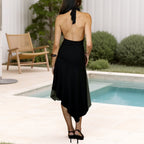 Women's Backless Sling Dress