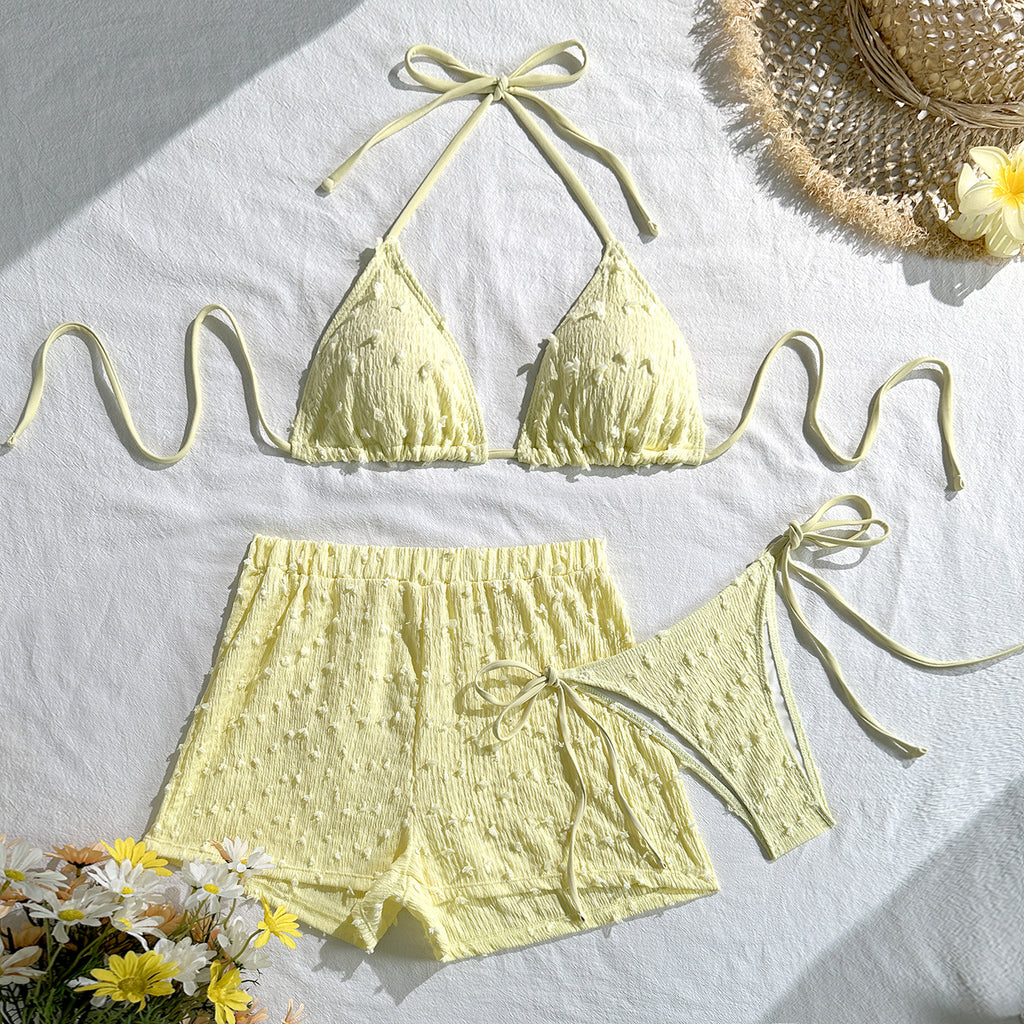 Light Yellow Three Piece Set