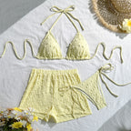 Light Yellow Three Piece Set