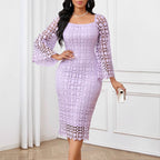 Women's Lace Sheath Dress