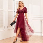Women's Midi Short Sleeve Dress