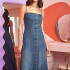 Women's Sling Denim Dress