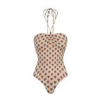 polka dot swimsuit