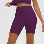 Nude Feel Yoga Pants Women High Waist Breathable Belly Contracting