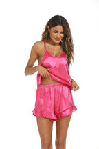 Satin Pullover Pajamas Lingerie