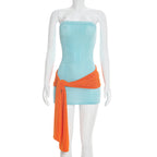 Blue Orange Contrast Color
