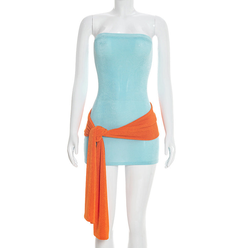 Blue Orange Contrast Color