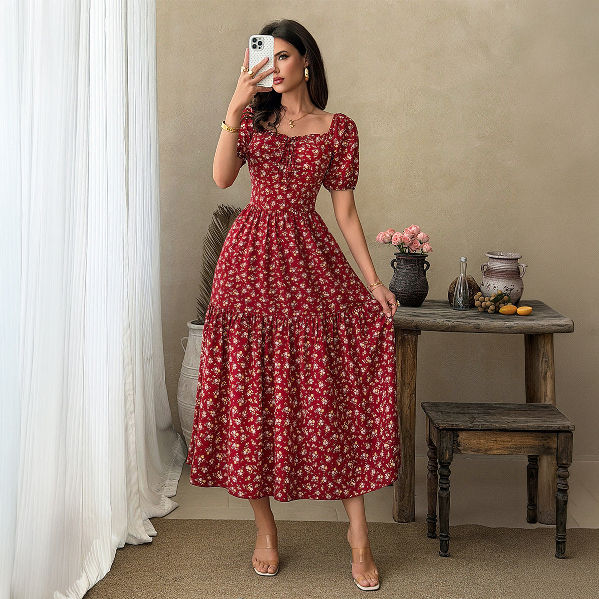 Women's Floral Summer Dress
