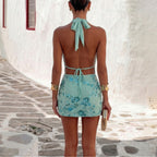 Loose Hollow One-piece Swimwear