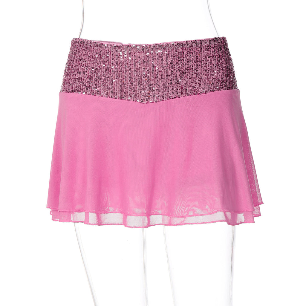 Rose Red Skirt