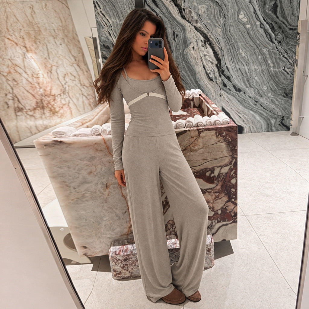 Women's Three-Piece Homewear Set