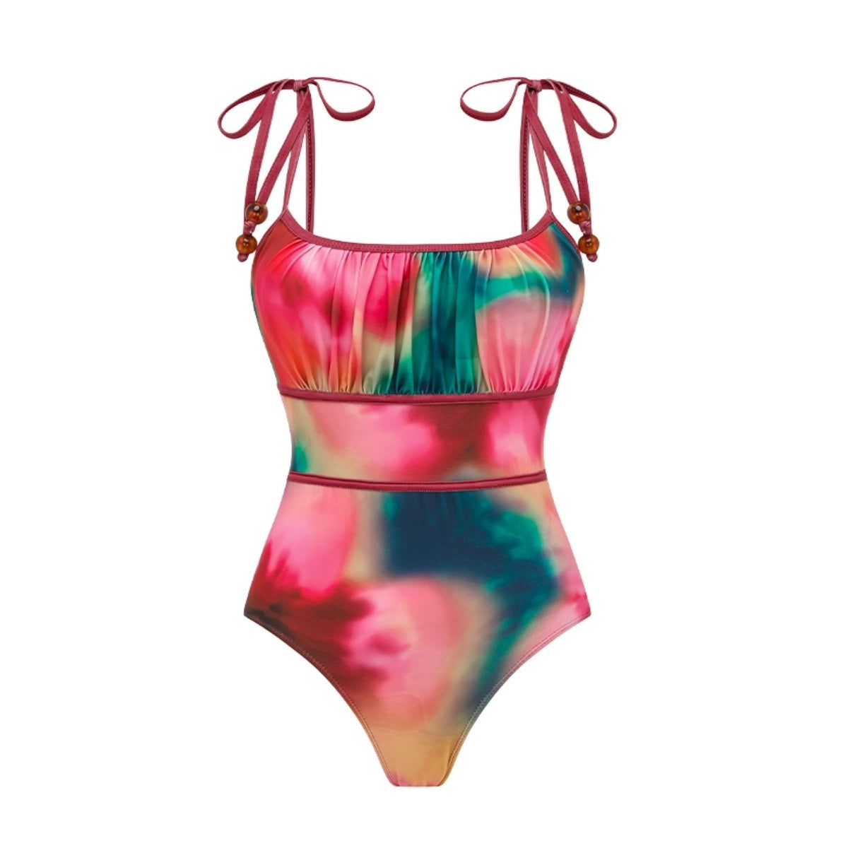 swimsuit with shoulder straps