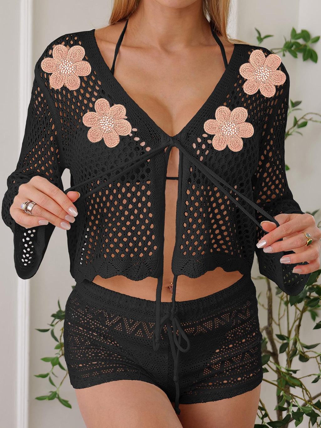 Black 4 Flowers