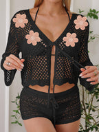 Black 4 Flowers