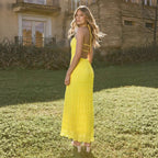 Women's Lace Backless Dress