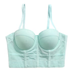 's Sports Bra Stretch Mesh Breathable Underwear Steel Ring Net
