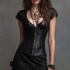 Court Faux Corset Lingerie