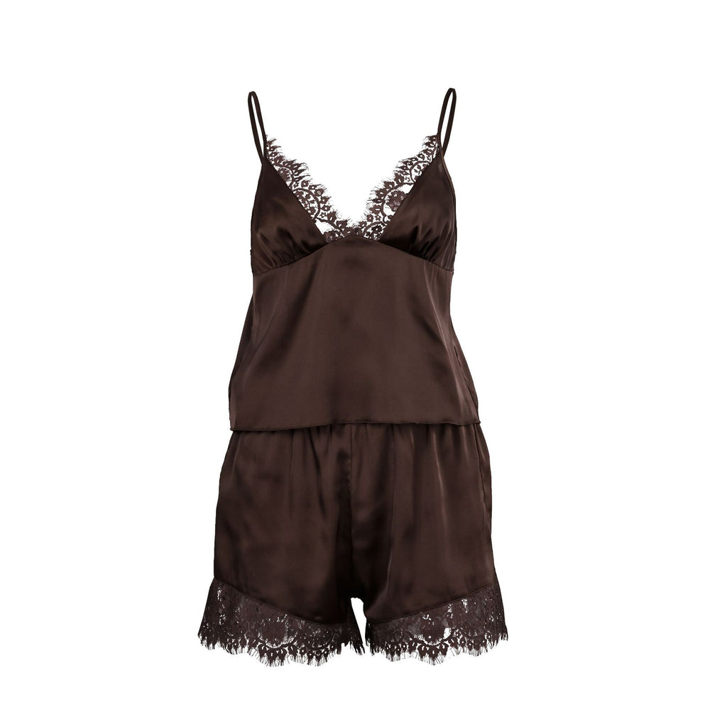Satin Stitching Pajamas Lingerie