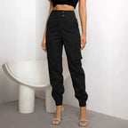 Casual Flip Pocket Side Pants
