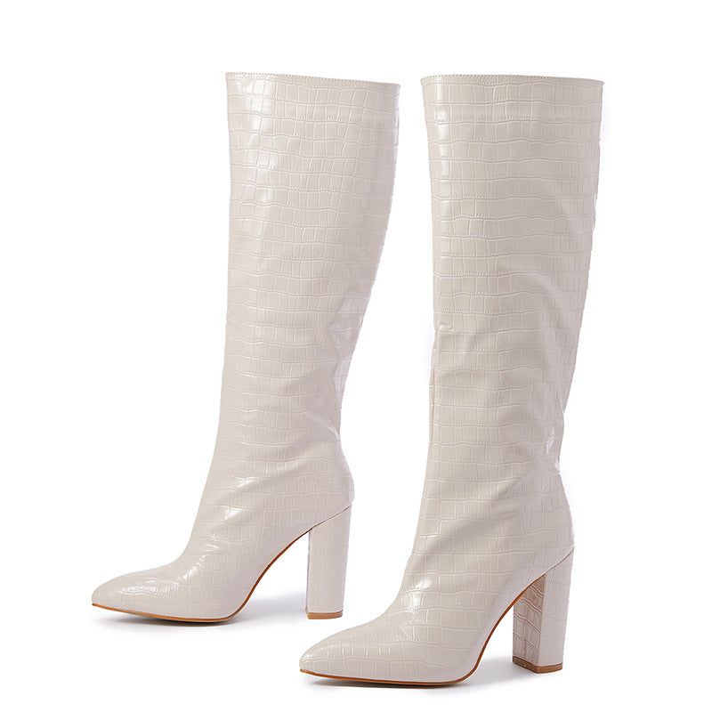 Women's Pointed-Toe Over-the-Knee Boots