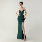 blackish green
