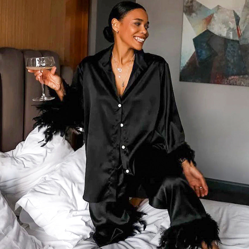 Autumn Long Pajamas Lingerie