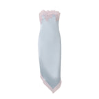 Women's Lace-Trim Strapless Bodycon Midi Dress