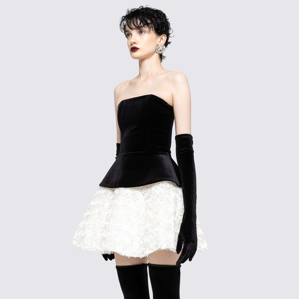 Black Velvet Three Piece Set