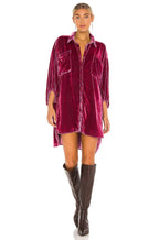 Women's Autumn Winter Pleuche New Loose Lantern Sleeve Long Shirt Top