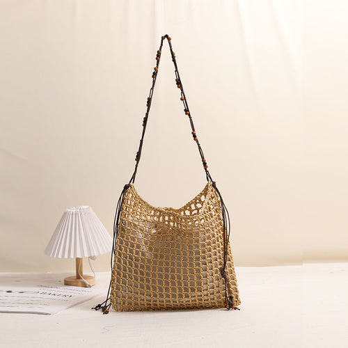 Women's Bag With Lace Up Pattern Bag