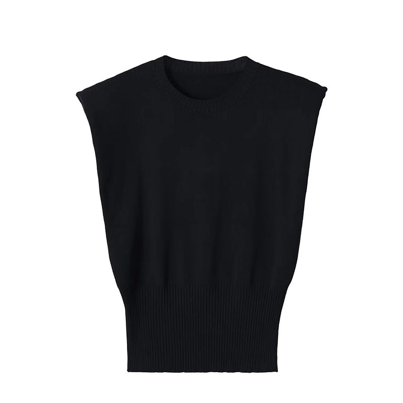 Women's Cinched Waist Sleeveless Top