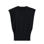 Women's Cinched Waist Sleeveless Top