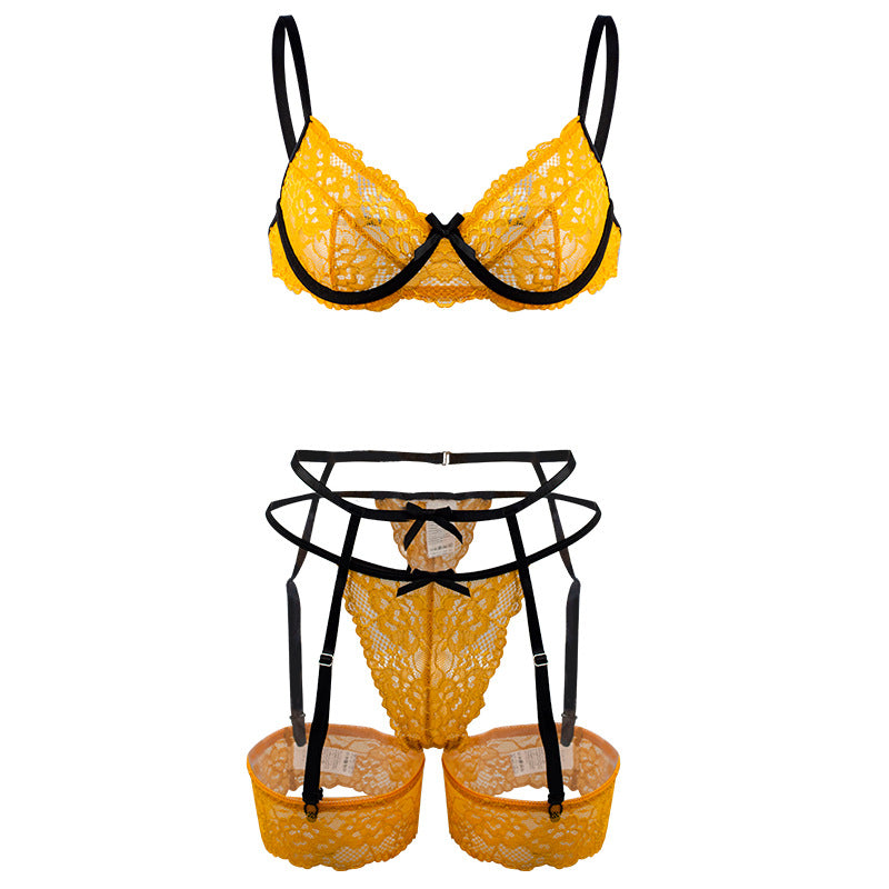 Lace Thin Bra Set Lingerie