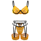 Lace Thin Bra Set Lingerie