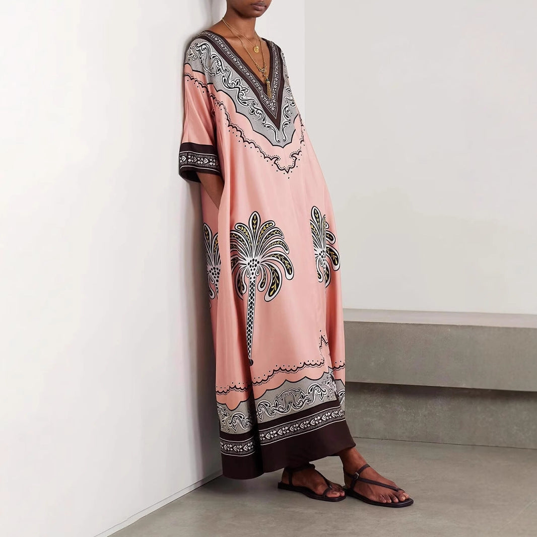 Women's Satin Casual Dress