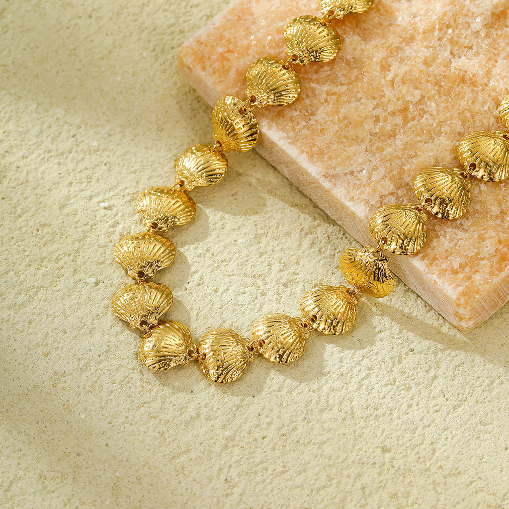Stainless Steel Shell Necklace