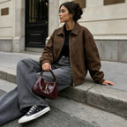 Women's Faux Leather Jacket