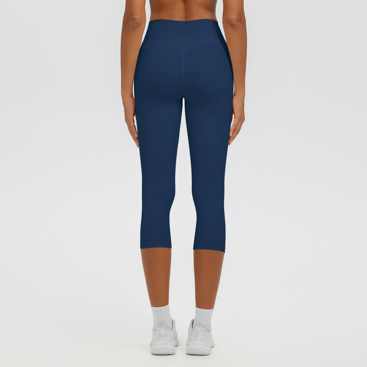 Women's High-Waist Yoga Knee Pants
