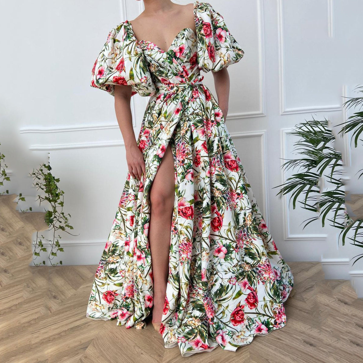 Wide hem printed
