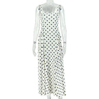 White Polka Dot