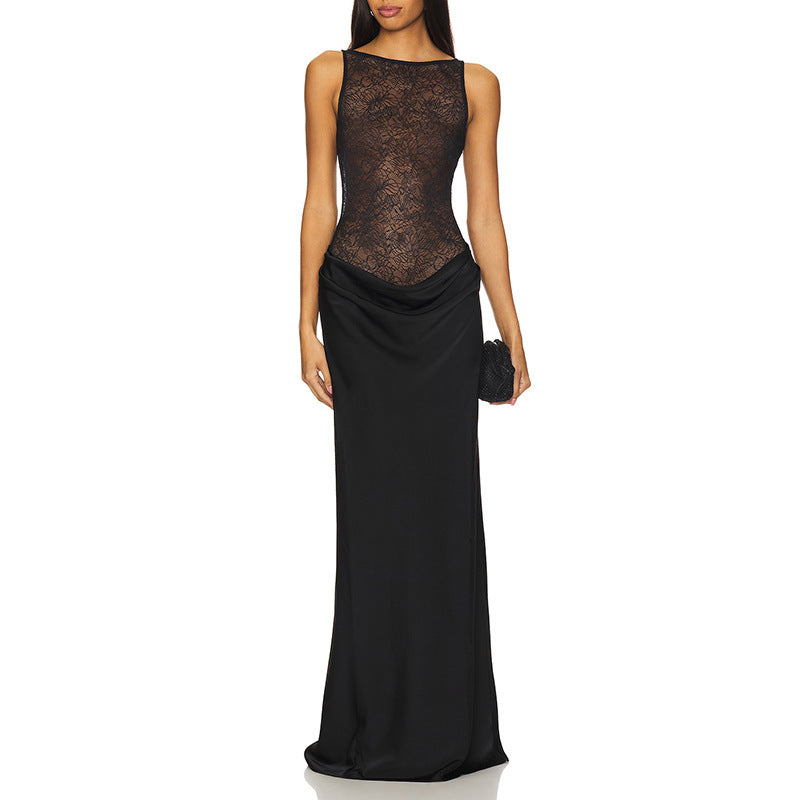 Women's Lace Maxi Dress