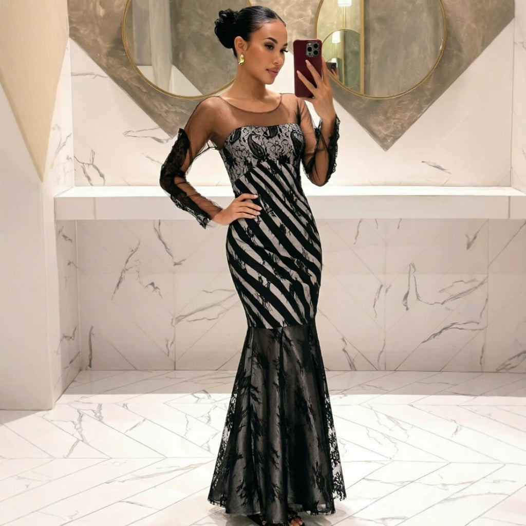 Women's Lace Cocktail Dress