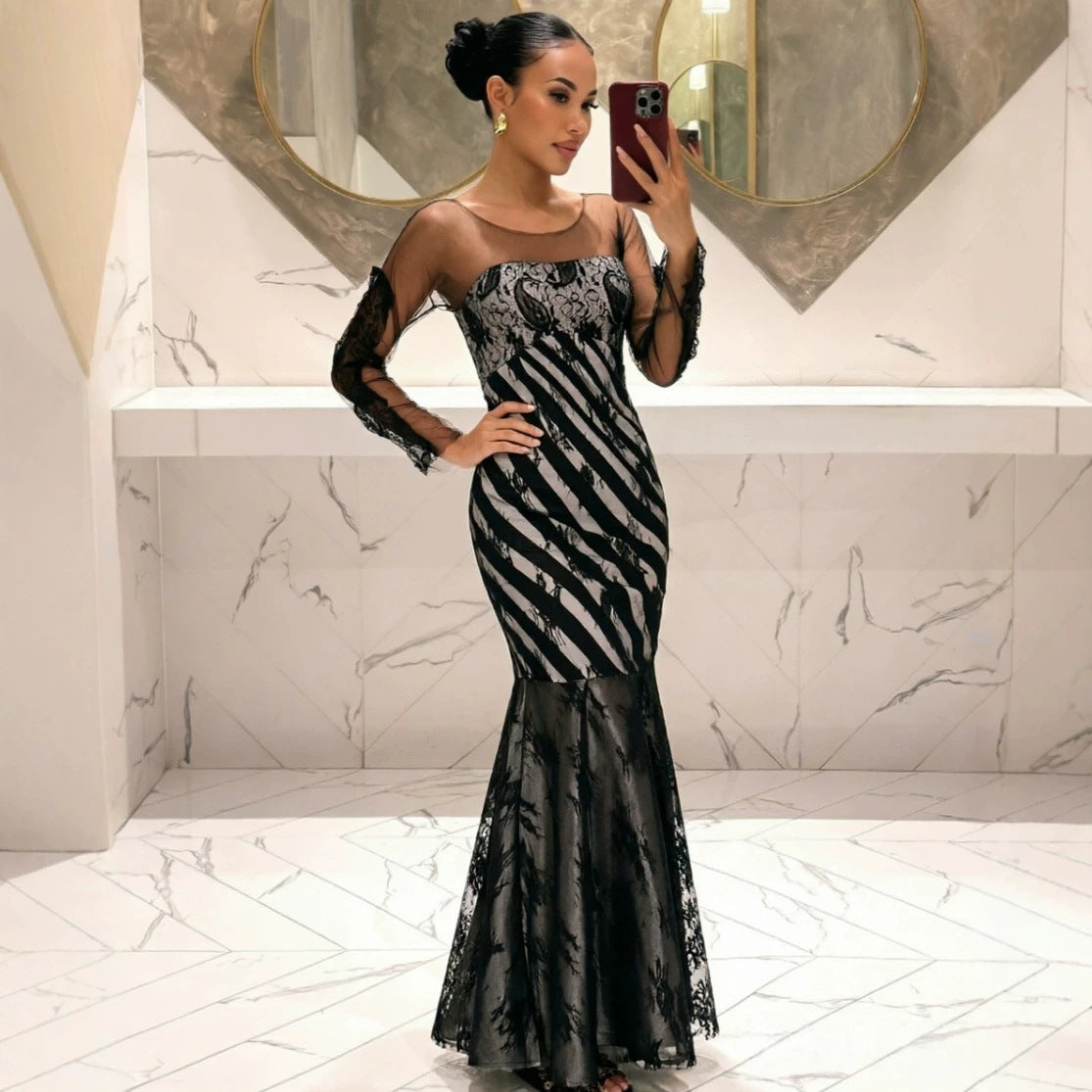 Women's Lace Cocktail Dress