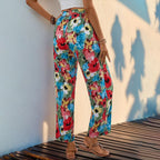 Bohemian Holiday Straight Leg Pants