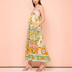 Women's Sling Cotton Dress