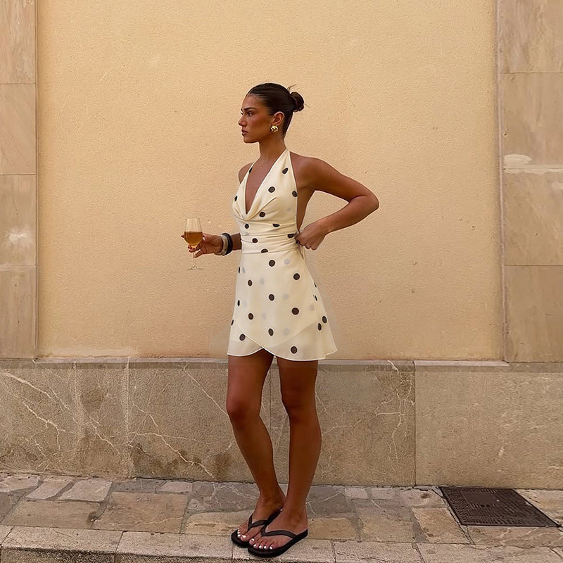 Women's Polka Dot Summer Dress
