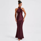 Women's Summer Elegant Backless Sleeveless Dress Elegant Dress Women