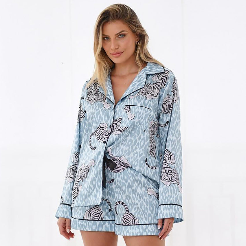 Satin Pajamas Lingerie