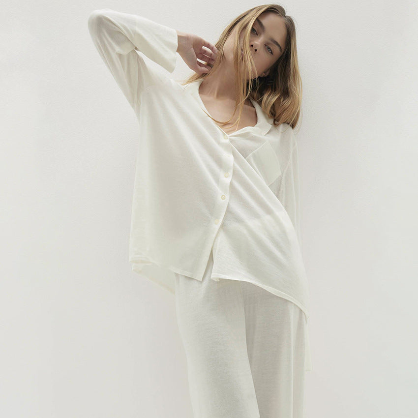 Comfort Knitted Pajamas Lingerie